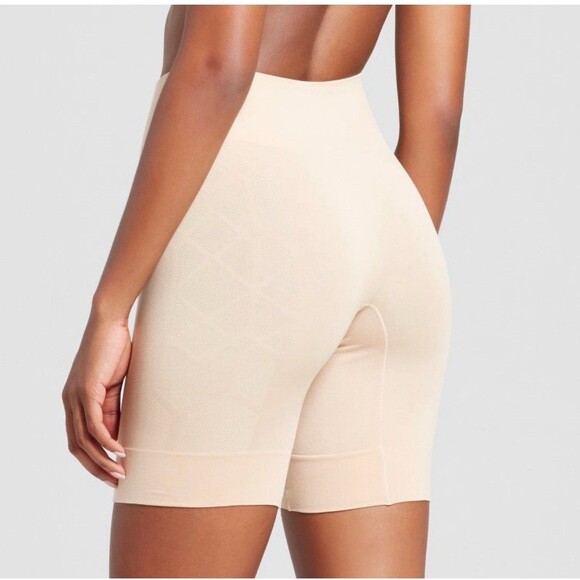 NWT Ladies’ Jockey Generation Seamfree Stretch Slipshorts (Cream, Medium) - Picture 2 of 7